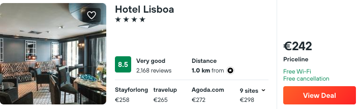 cheap hotels in lisbon