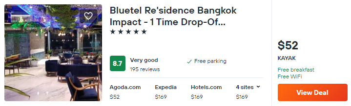 cheap hotels in bangkok