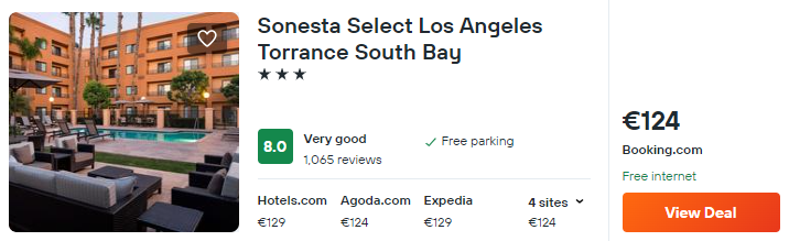 cheap hotels in los angeles