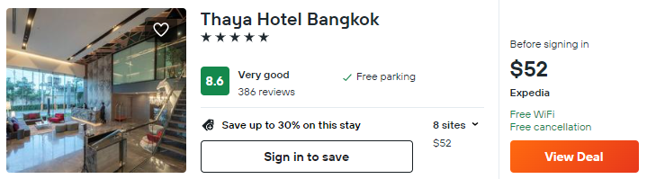 cheap hotels in bangkok