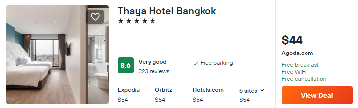 cheap hotels in bangkok